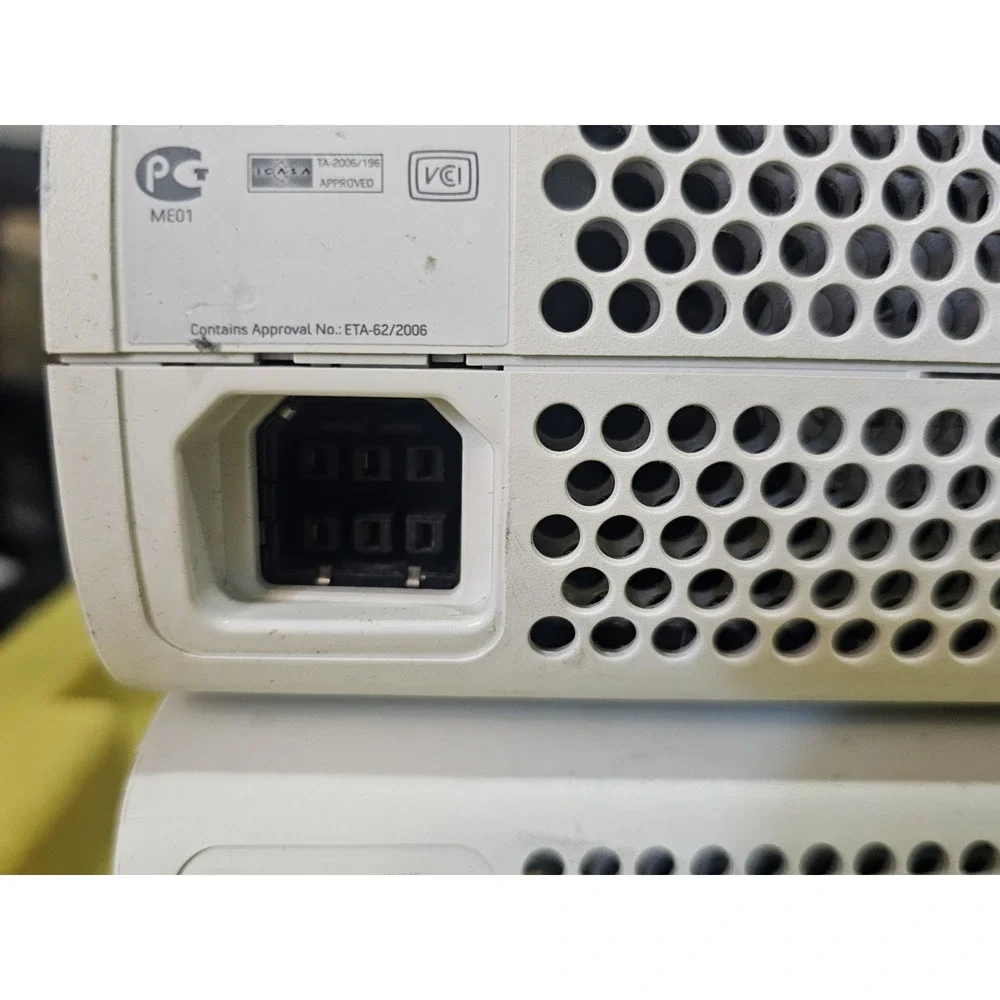 2x Xbox 360 Console For Parts White 2008 2009 Mfr Dates RROD And Untested